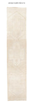 3x13 Old & Vintage Turkish Area Runner Rug