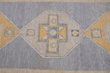 3x14 Modern Oushak Area Runner Rug