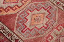 3x14 Old & Vintage Turkish Area Runner Rug