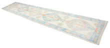3x16 Modern Oushak Area Runner Rug