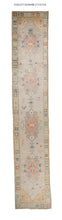 3x16 Modern Oushak Area Runner Rug