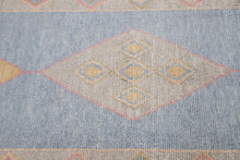 3x16 Modern Oushak Area Tulu Rug
