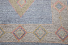 3x16 Modern Oushak Area Tulu Rug