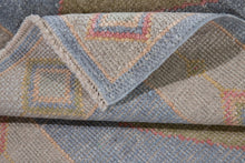 3x16 Modern Oushak Area Tulu Rug