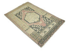 3x4 Old & Vintage Turkish Area Rug