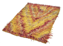 3x4 Yellow Vintage Turkish Area Rug