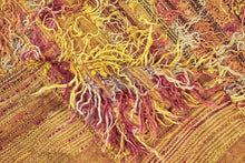 3x4 Yellow Vintage Turkish Area Rug