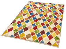 3x5 Colorful Modern Turkish Area Rug