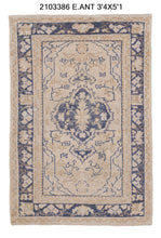 3x5 Old & Vintage Turkish Area Rug