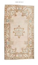 3x6 Old & Vintage Turkish Area Rug