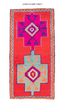 3x7 Old & Vintage Turkish Area Runner Rug