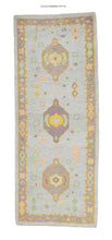 3x8 Modern Oushak Area Runner Rug