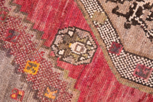 4x13 Old & Vintage Turkish Area Runner Rug