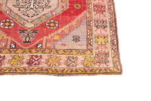 4x13 Old & Vintage Turkish Area Runner Rug
