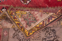 4x13 Old & Vintage Turkish Area Runner Rug