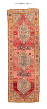 4x13 Old & Vintage Turkish Area Runner Rug