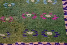 4x4 Old & Vintage Turkish Area Rug