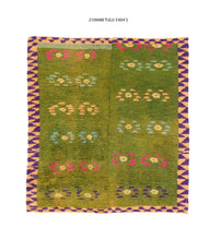 4x4 Old & Vintage Turkish Area Rug