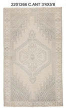 4x6 Old & Vintage Tukish Area Rug