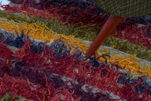 4x6 Red Vintage Turkish Area Rug