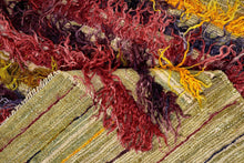 4x6 Red Vintage Turkish Area Rug