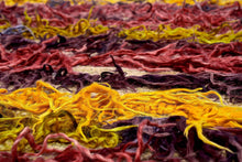 4x6 Red Vintage Turkish Area Rug