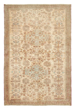 4x6 Wheat & Brown Soft Old & Vintage Turkish Area Rug