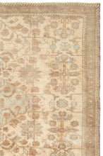 4x6 Wheat & Brown Soft Old & Vintage Turkish Area Rug