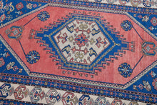 4x7 Old & Vintage Turkish Area Runner Rug