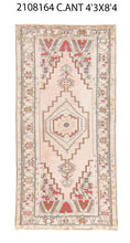 4x8 Old& Vintage Turkish Area Rug