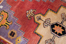 4x8 Old & Vintage Turkish Area Runner Rug