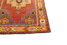 4x8 Old & Vintage Turkish Area Runner Rug