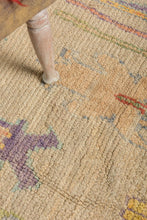 4x8 Yellow Vintage Oushak Area Rug