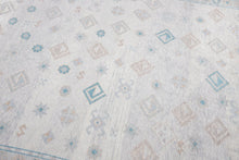 4x9 Modern Oushak Area Rug