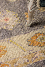 5x8 Purple Vintage Oushak Area Rug