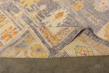 5x8 Purple Vintage Oushak Area Rug