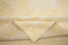 7x11 Yellow Modern Oushak Area Rug