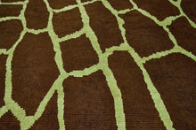 8x10 Modern Tulu Turkish Area Rug