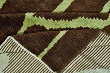 8x10 Modern Tulu Turkish Area Rug