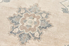 8x11 Brown Vintage Turkish Area Rug