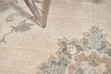 8x11 Brown Vintage Turkish Area Rug