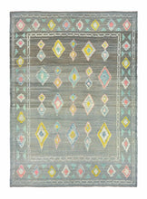 8x11 Modern Turkish Area Rug