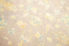 9x10 Blue Modern Oushak Area Rug