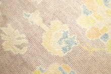 9x10 Blue Modern Oushak Area Rug