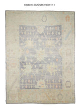 9x12 Colorful Modern Oushak Area Rug