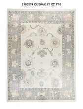 9x12 Modern Oushak Area Rug