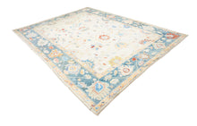 9x12 Yellow Modern Oushak Area Rug