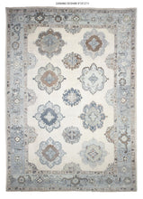 9x13 Modern Oushak Area Rug