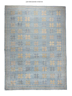 10x14 Modern Oushak Area Rug