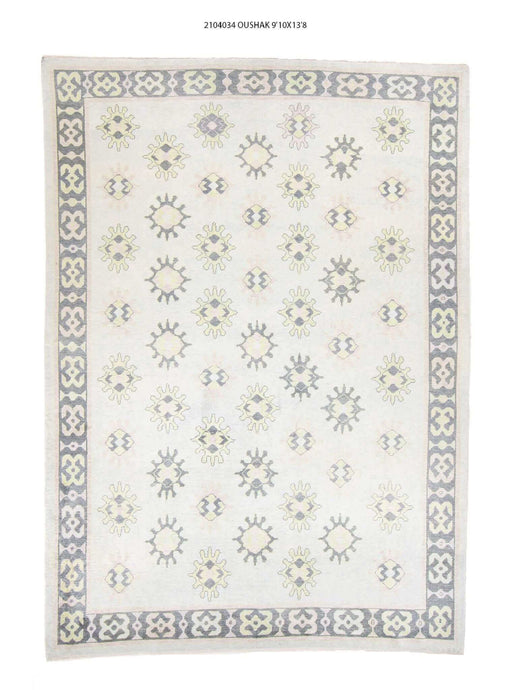 10x14 Modern Oushak Area Rug